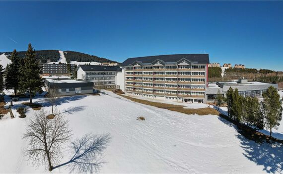 Oberwiesenthal im Winter - Panoramaaufnahme (Drohne) 